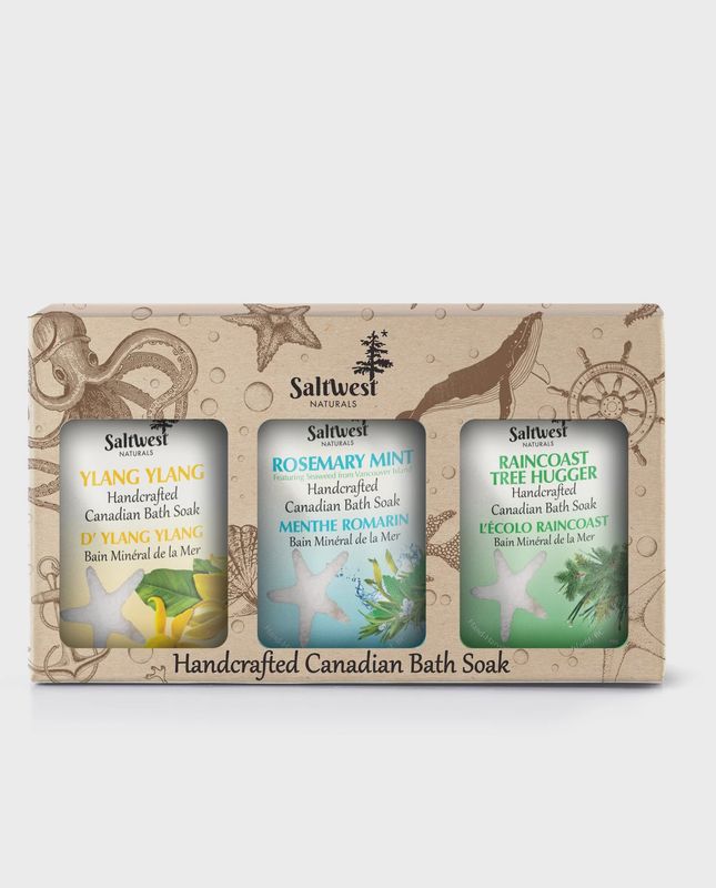 Earth &amp; Sea Bath Soak Gift Box
