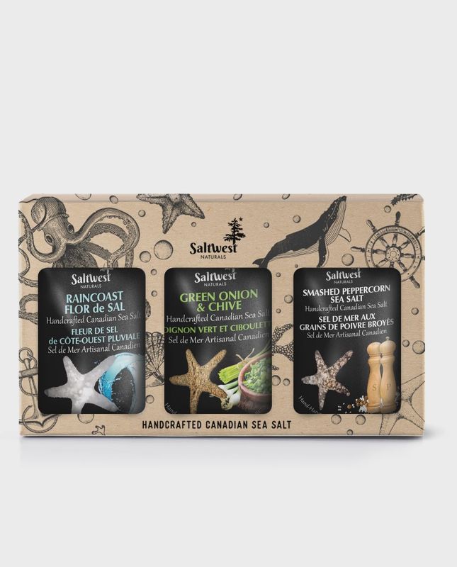 Everyday Gourmet Sea Salt Set Gift Box