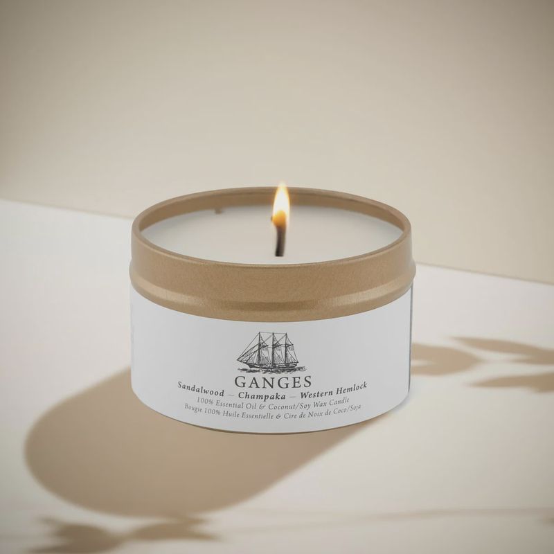 Ganges Candle 6oz Tin