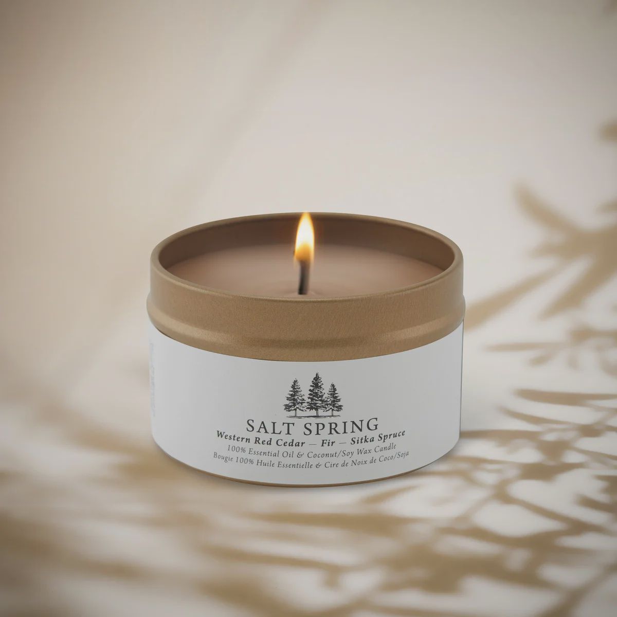 Salt Spring Candle 6oz Tin