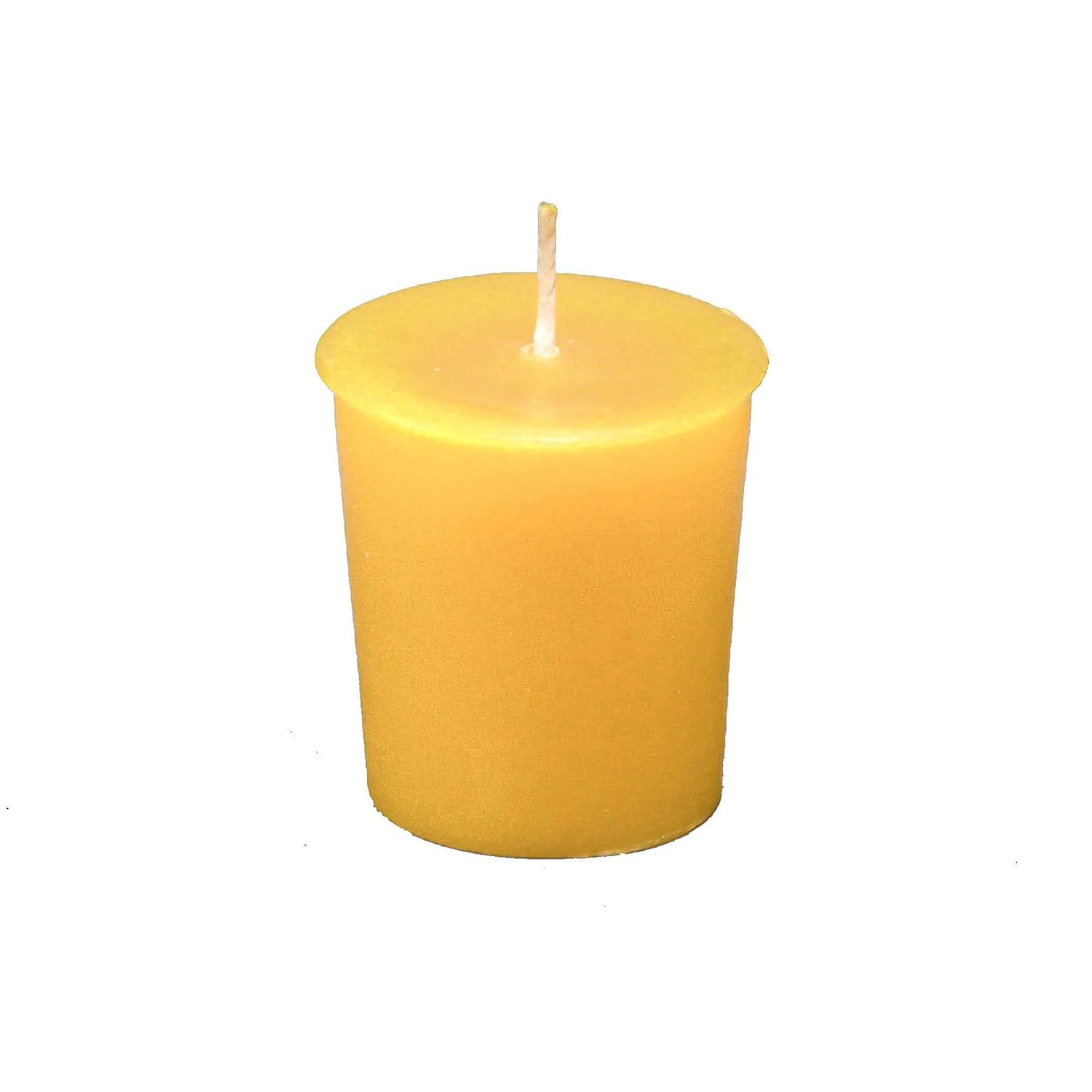 2&quot; Natural Beeswax Votive Candle