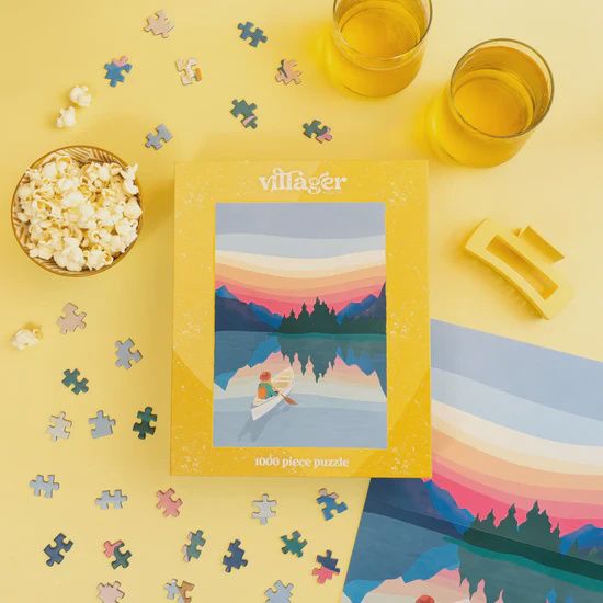 Sunrise Paddle Puzzle
