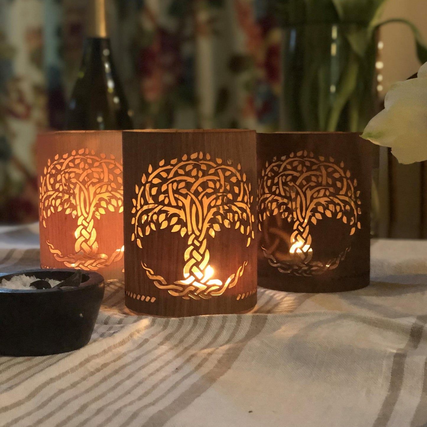 Celtic Tree of Life Lantern Cozie