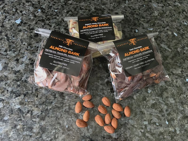 Dark Chocolate Almond Bark