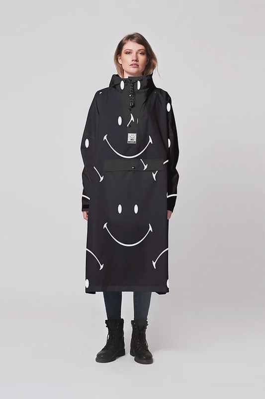 Classic Smile Rain Poncho