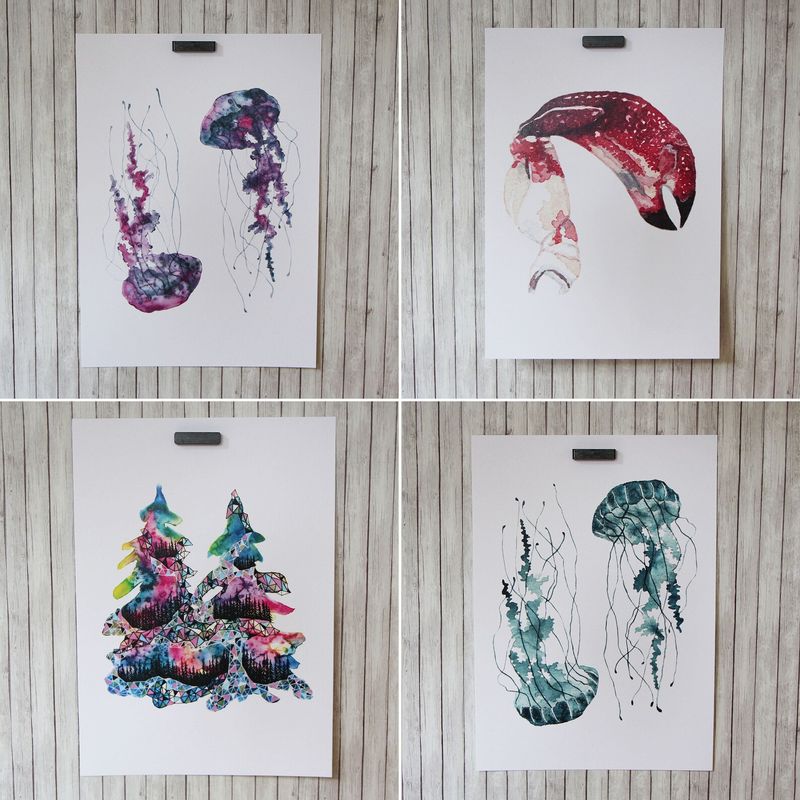 SMPL 8 X 10 Art Print