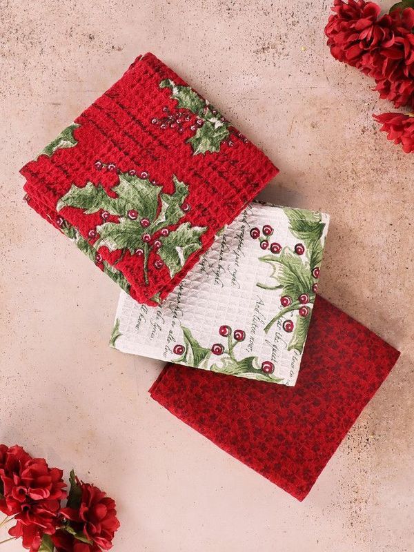 Three Tea Towels Holly Song
