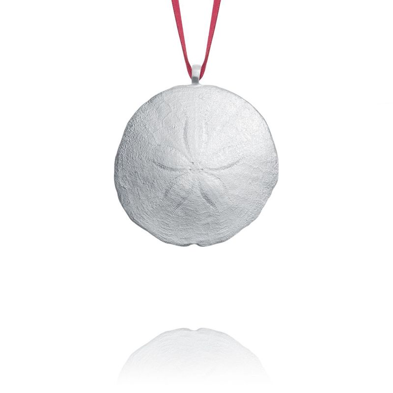 Sand Dollar Pewter Ornament