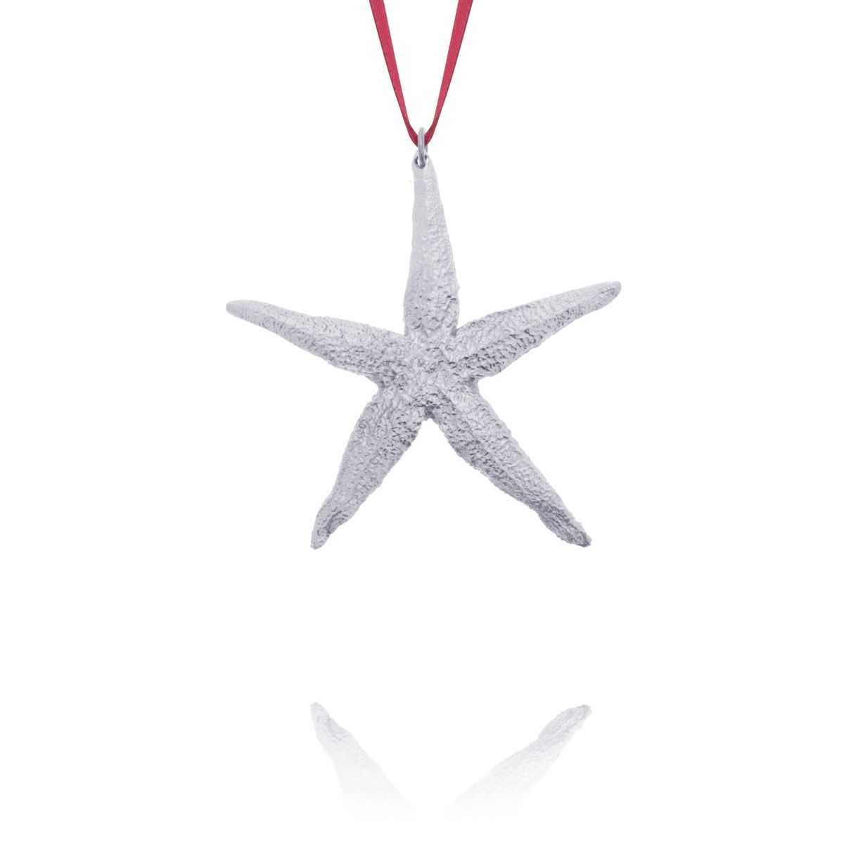 Starfish Pewter Ornament