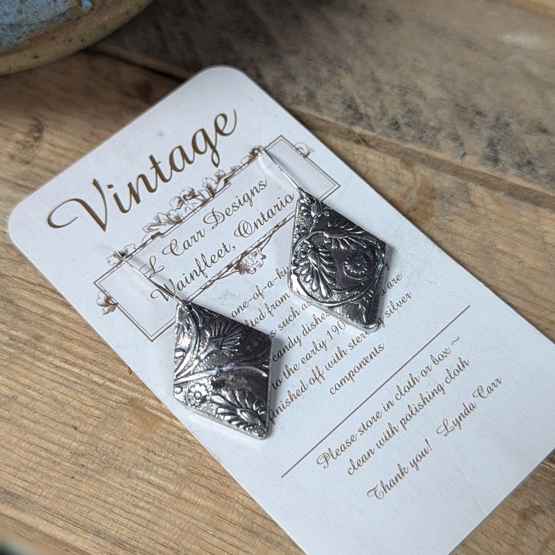 Diamond Vase Earrings