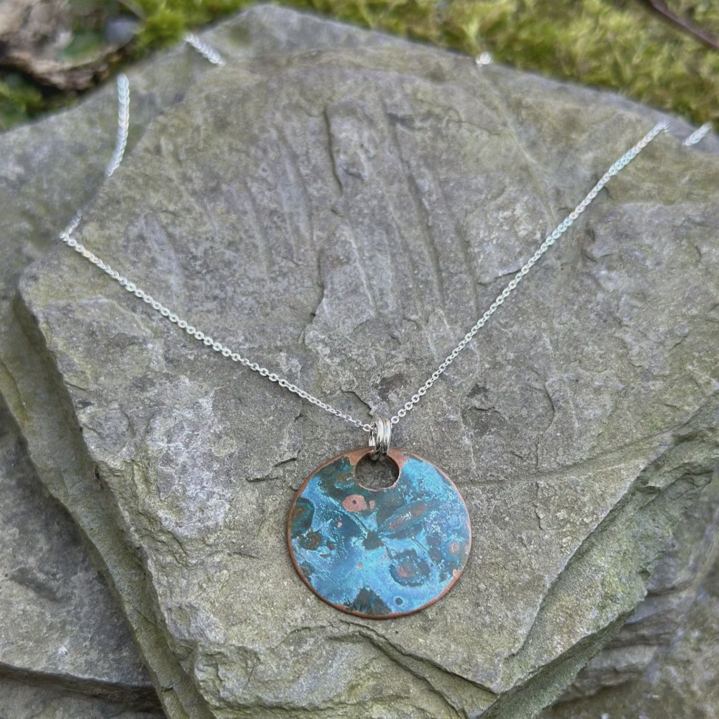 Open Circle Earth Necklace