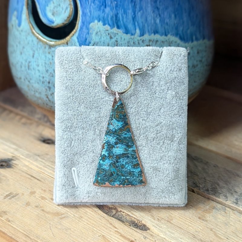 Triangle Earth Necklace