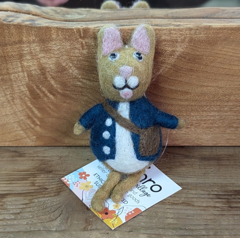 Felt Rabbit Ornament