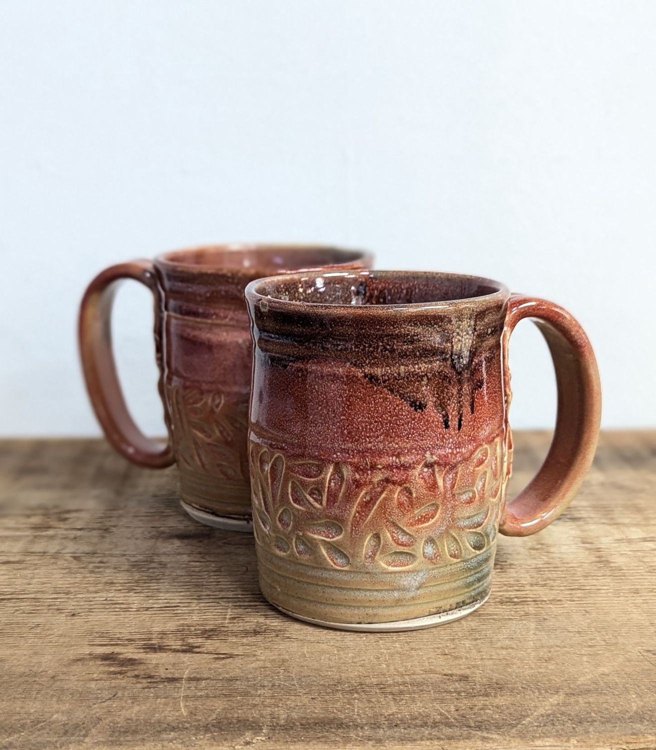 ER95 Carved Red Canyon Mug