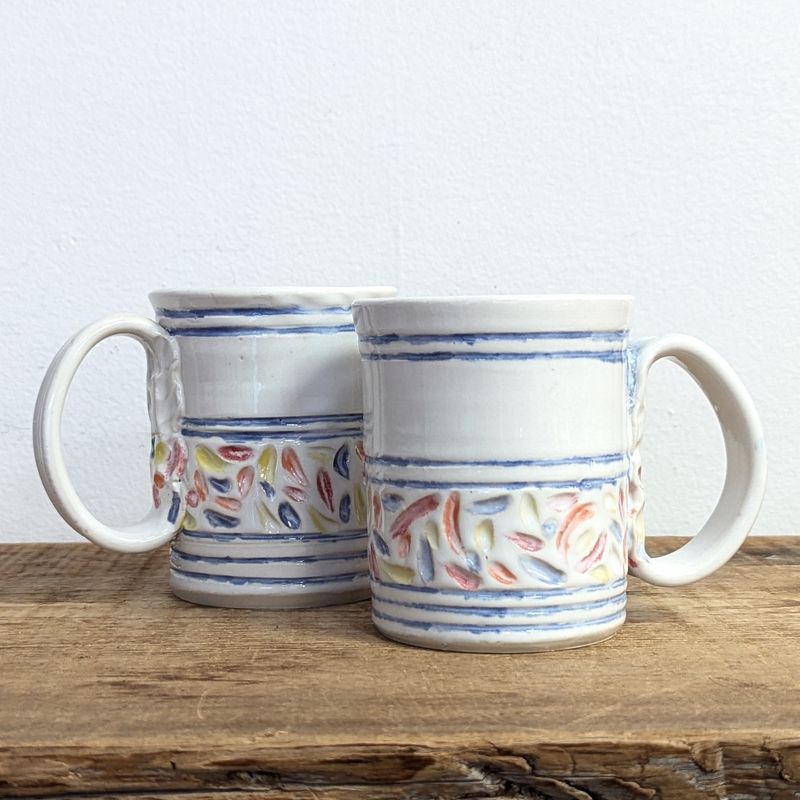 ER53 Carved Confetti Mug