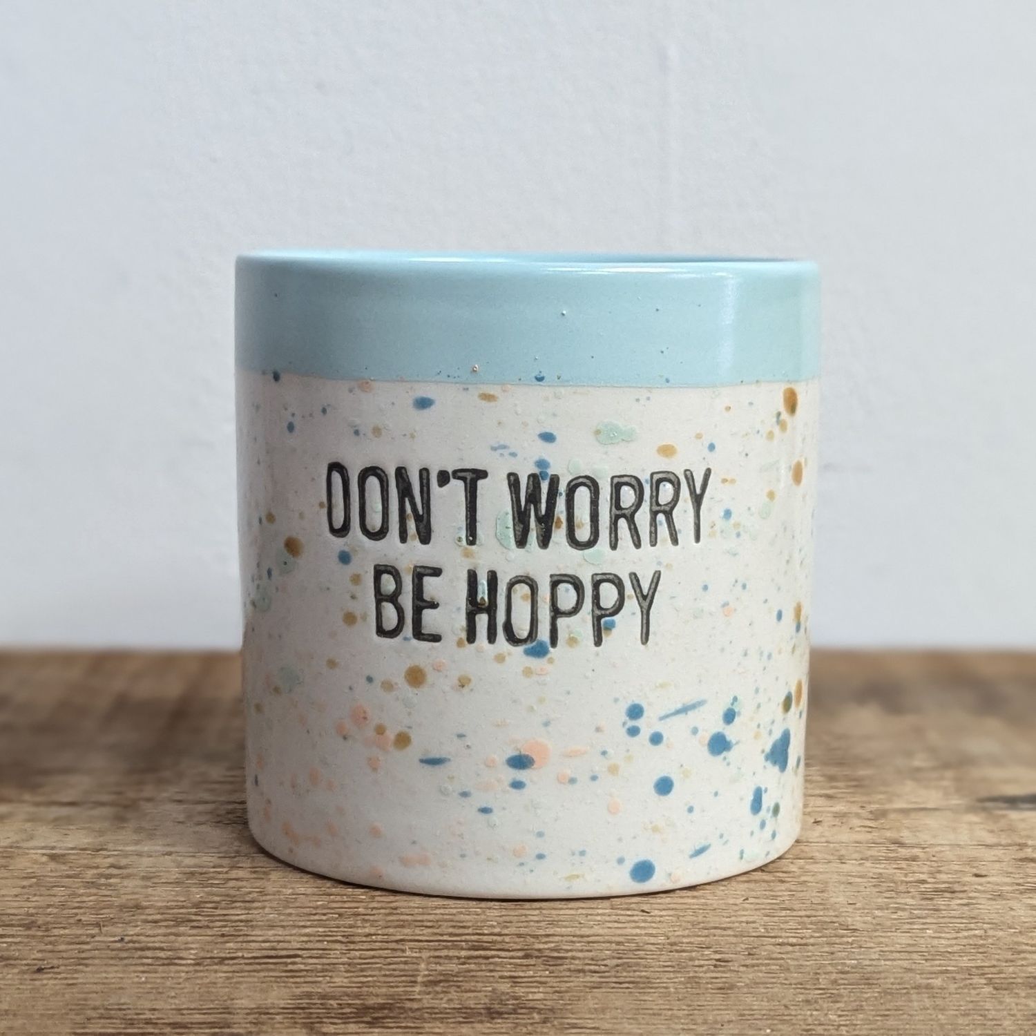 3.5&quot; x 3.25&quot; Spritz Easter By Hoppy Pot