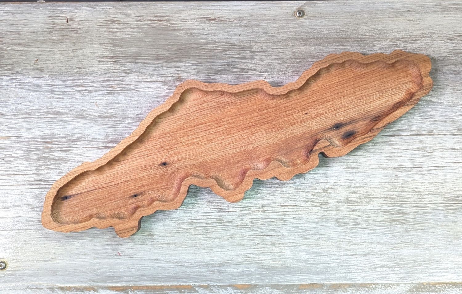 Vancouver Island Wooden Trinket Tray