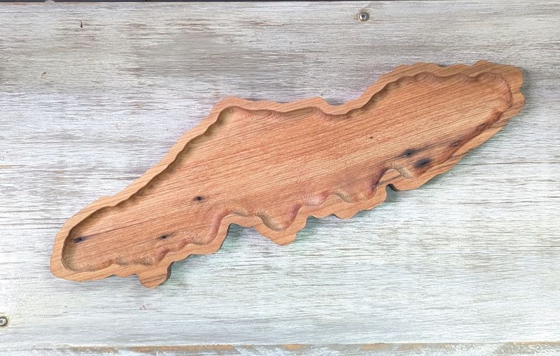 Vancouver Island Wooden Trinket Tray