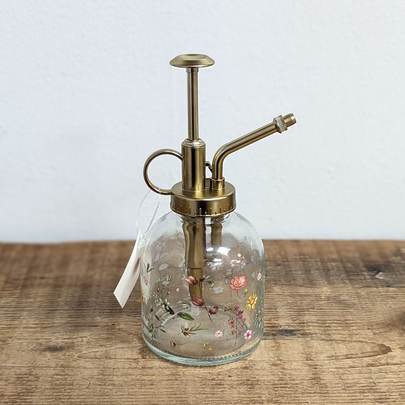 Floral Glass Plant Mister