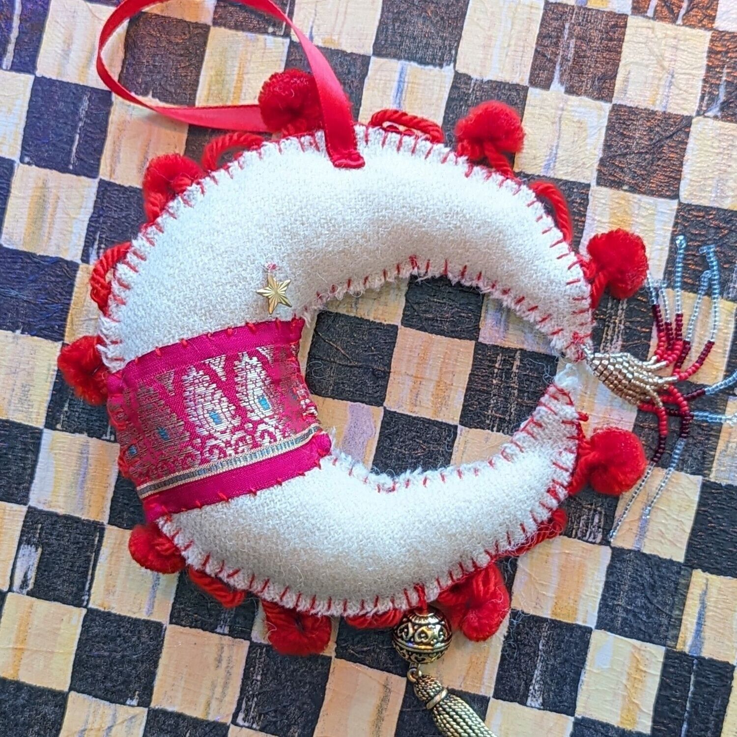 GG30 Upcycled Fabric Moon