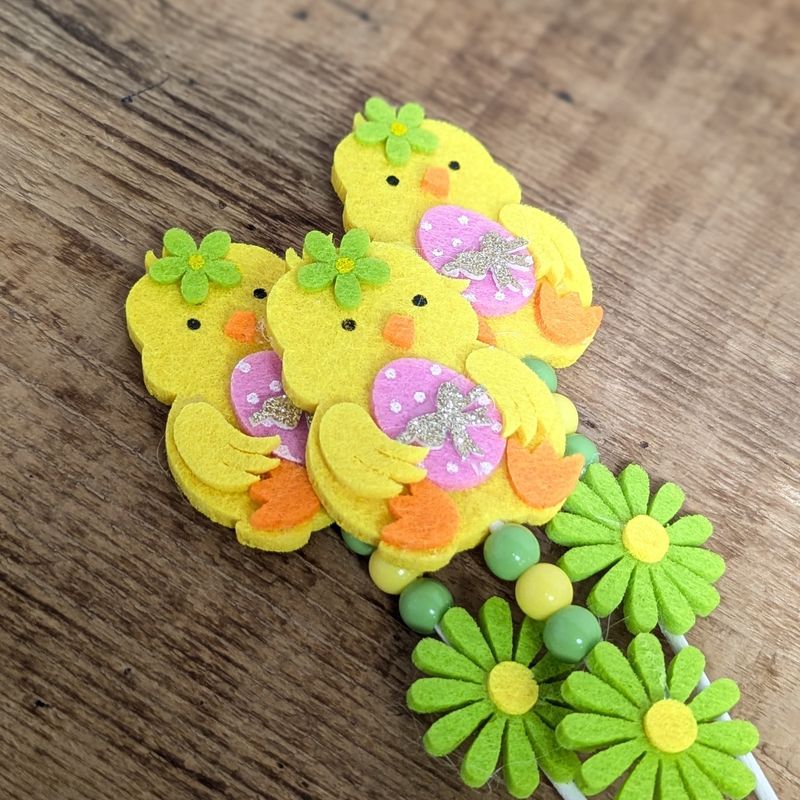 Yellow Easter Chick Pick