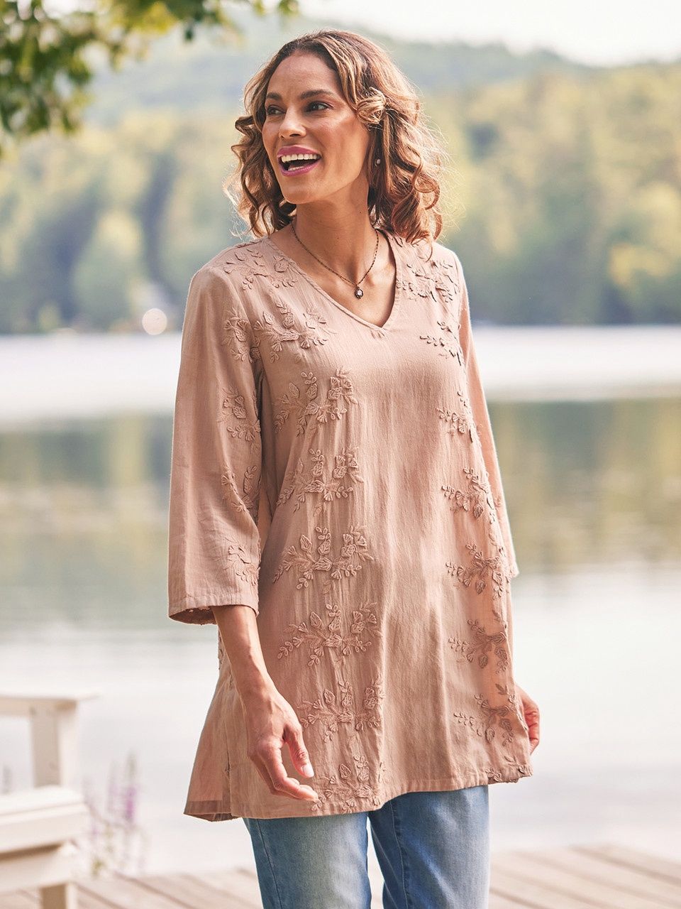 Mushroom Applique Tunic