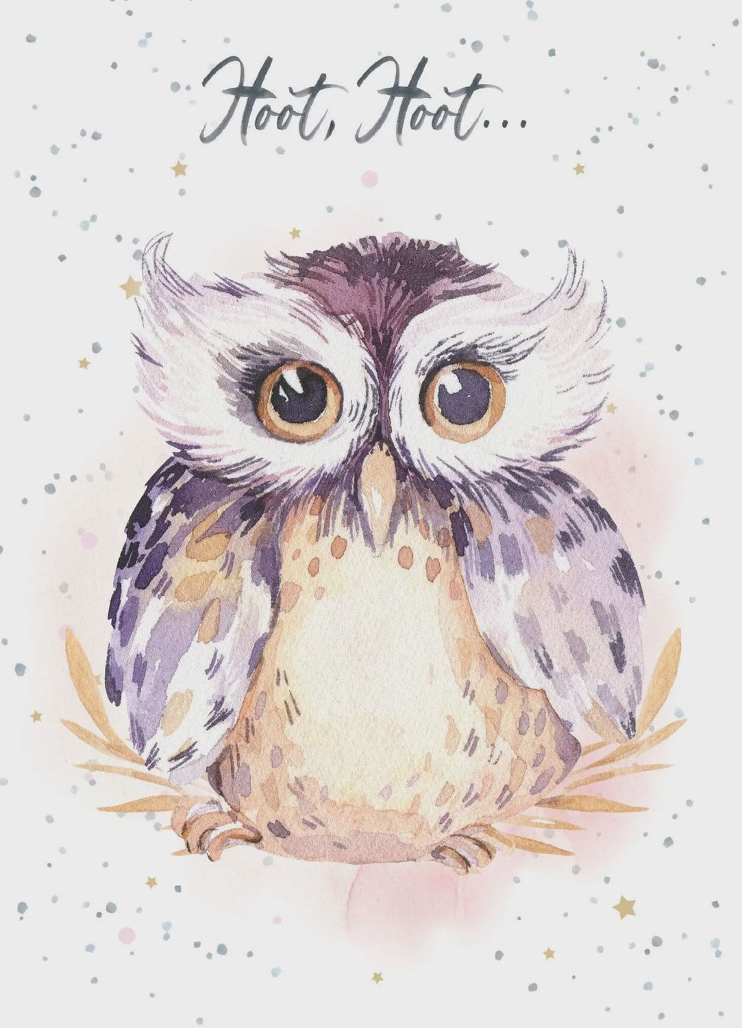 Hoot Hoot Card