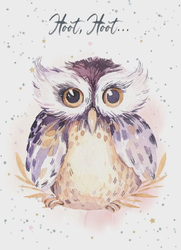 Hoot Hoot Card