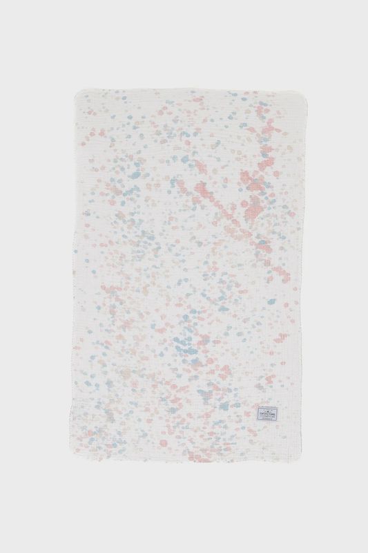 The Soul Baby Blanket - Beige, Salmon, Blue