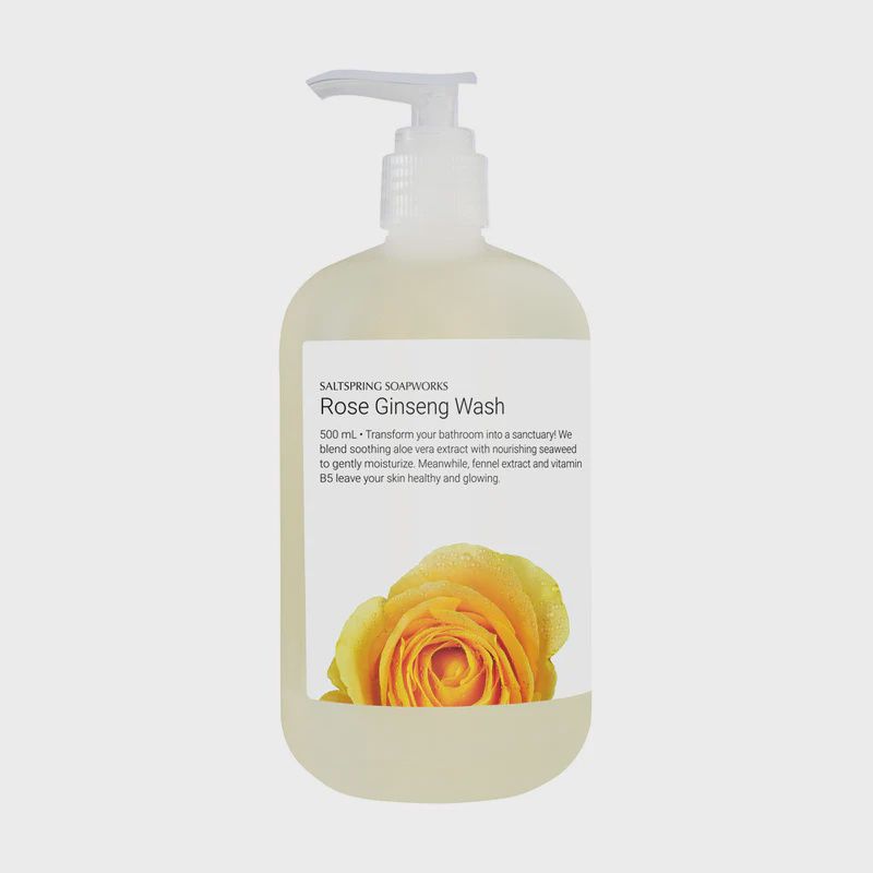 Rose Ginseng Wash (500ml)