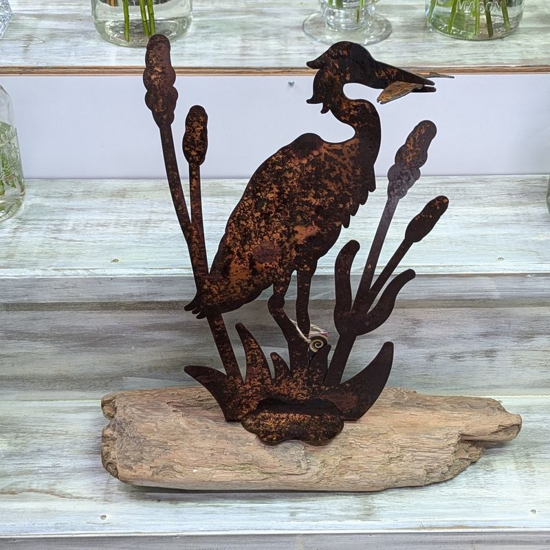 RL179HR Medium Rusted Heron