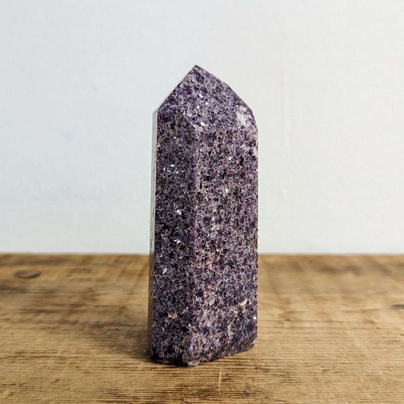 Lepidolite Point