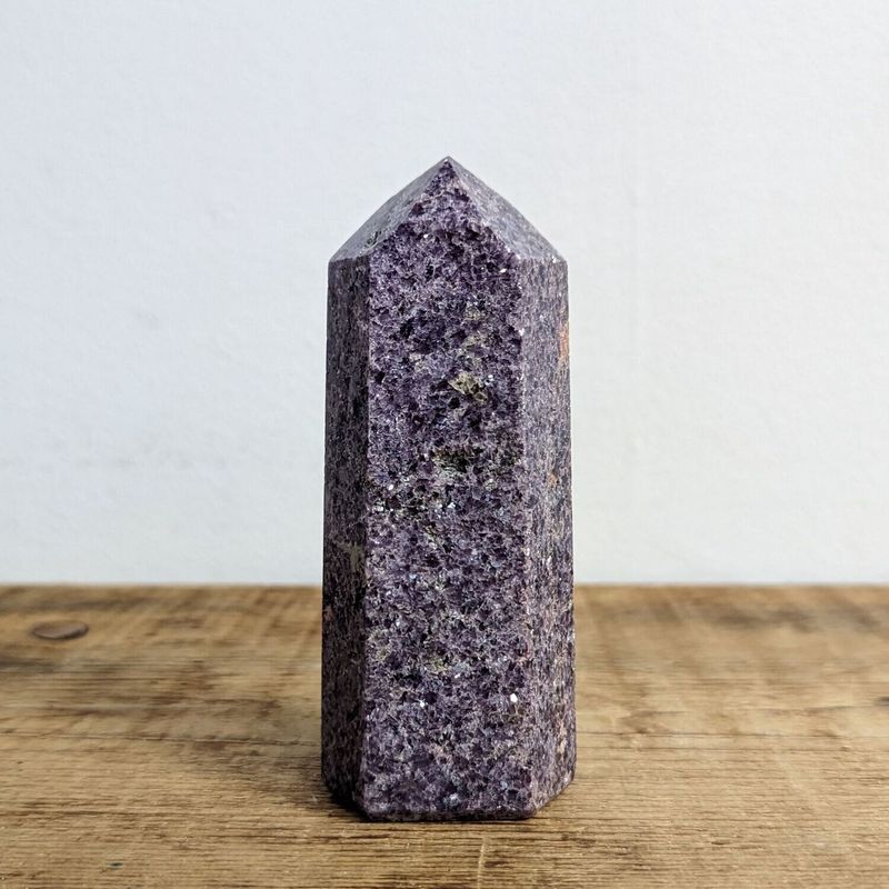 Lepidolite Point