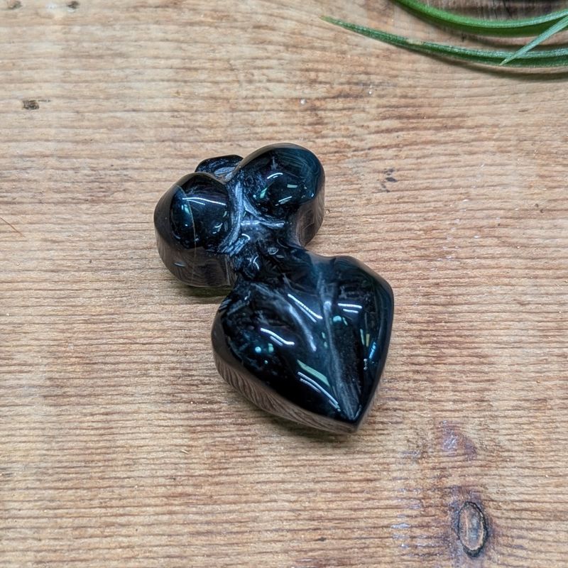 Obsidian Bust
