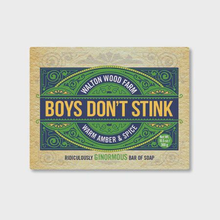 Boy&#39;s Don&#39;t Stink Warm and Spice Soap Bar