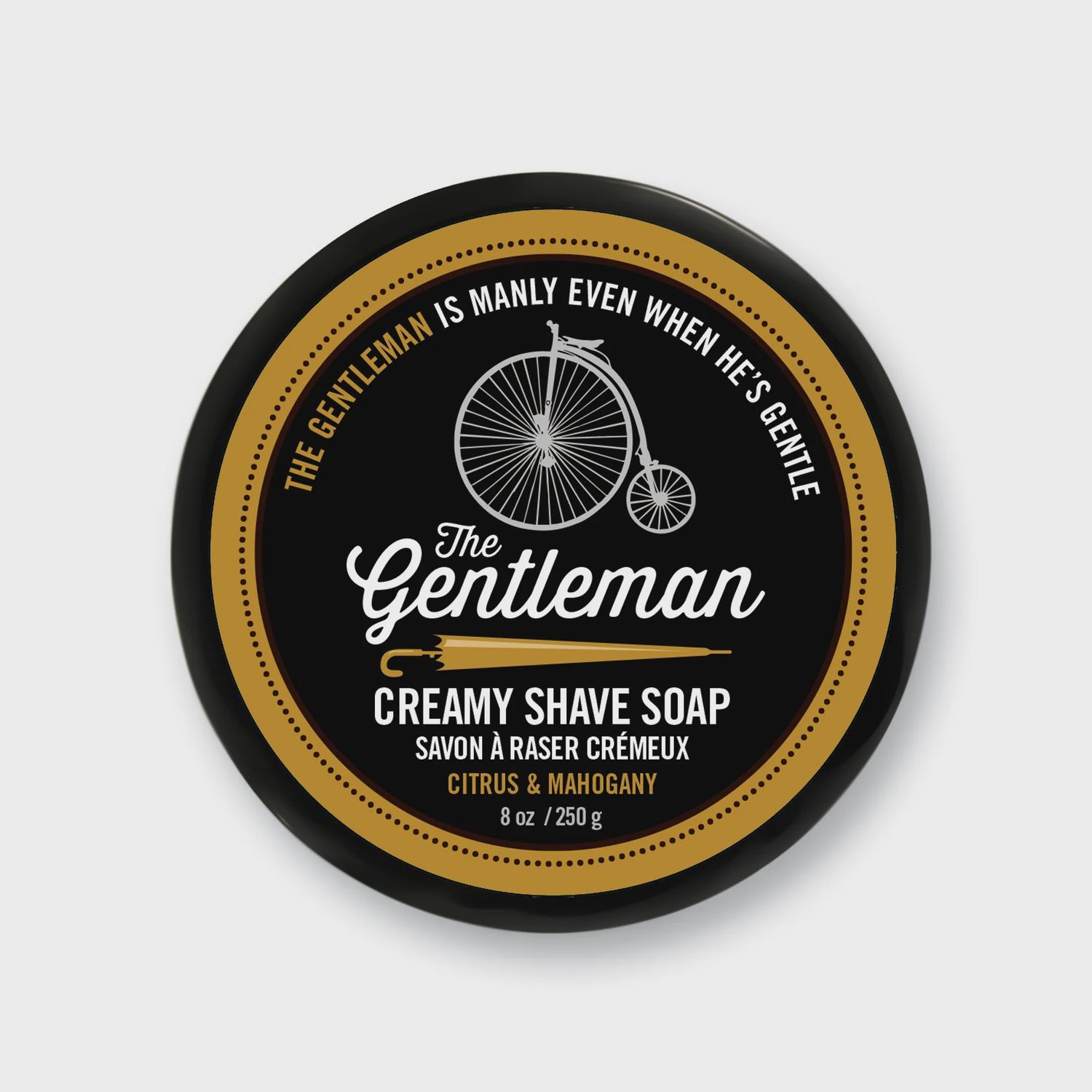 Gentleman Citrus &amp; Mahogany Creamy Shave Soap