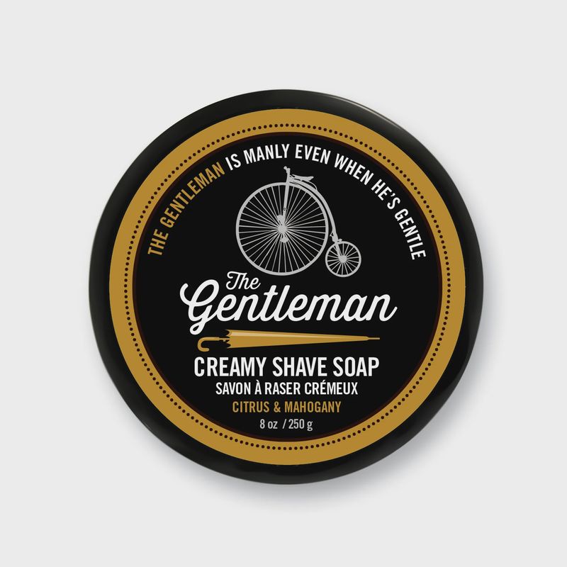 Gentleman Citrus &amp; Mahogany Creamy Shave Soap