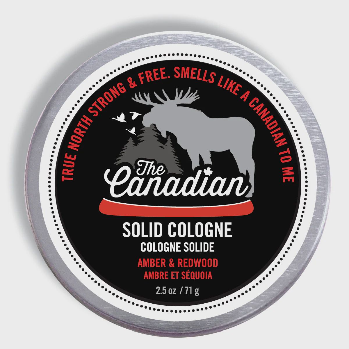 The Woodsman  Amber and Redwood Solid Cologne