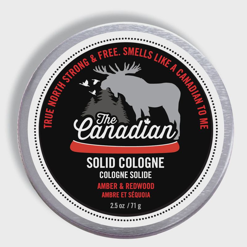 The Woodsman  Amber and Redwood Solid Cologne