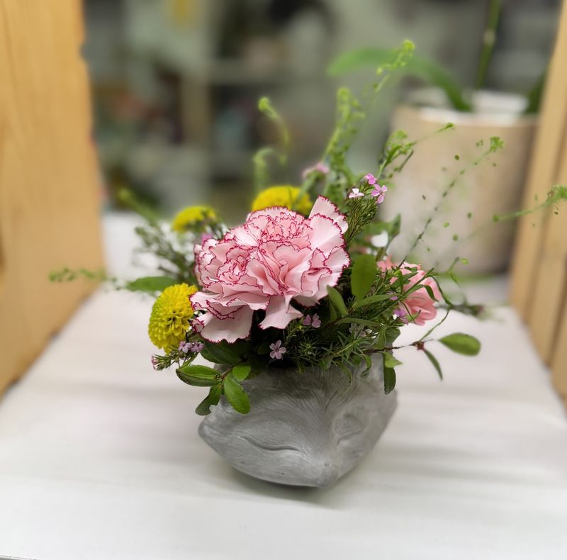 Mini Spring Fox Arrangement