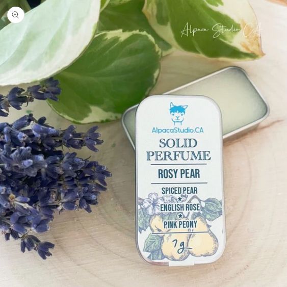 Rosy Pear Solid Perfume