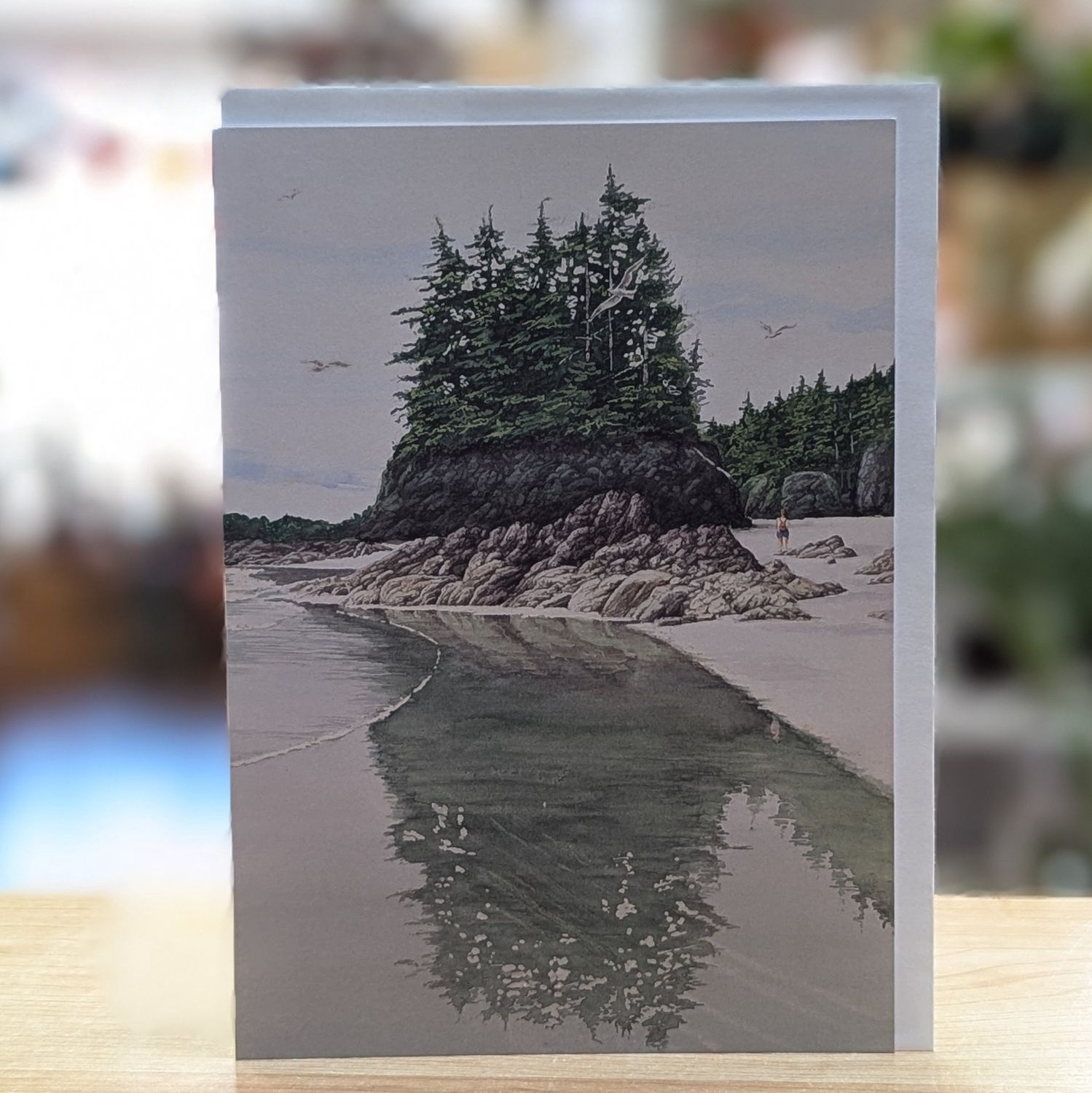 Beach of Glass Card