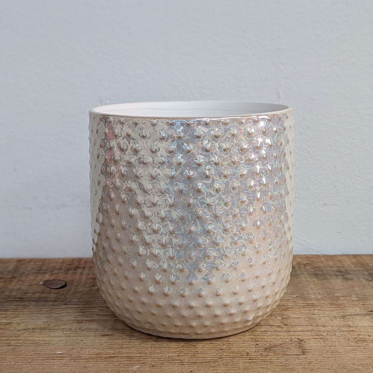 5&quot; x 5.5&quot; Everly Iridescent Pot