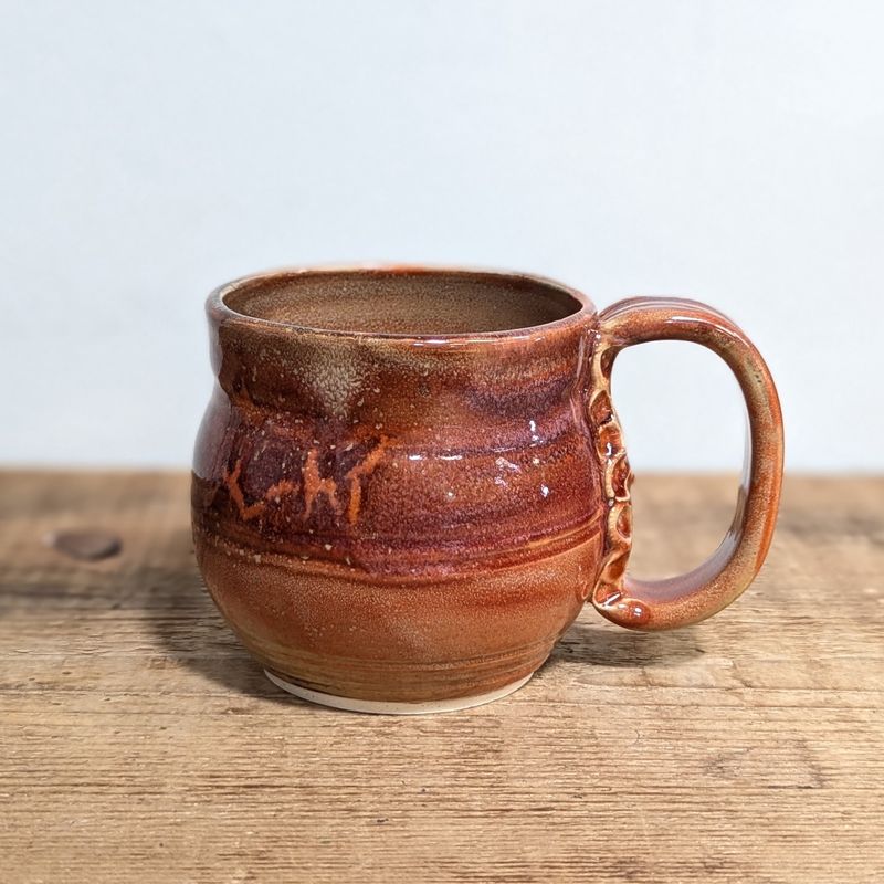 ER108 Round Canyon Red Mug