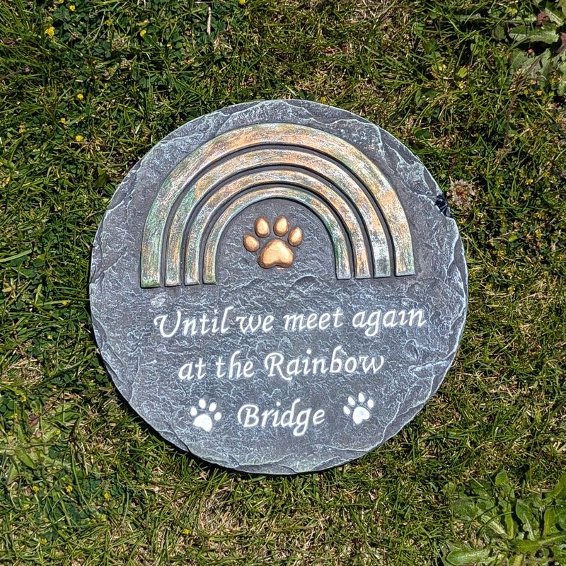 Until We Meet Again Pet Memorial Stone