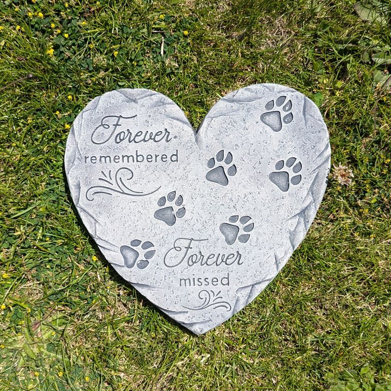 Forever Remembered Forever Missed Pet Memorial Stone