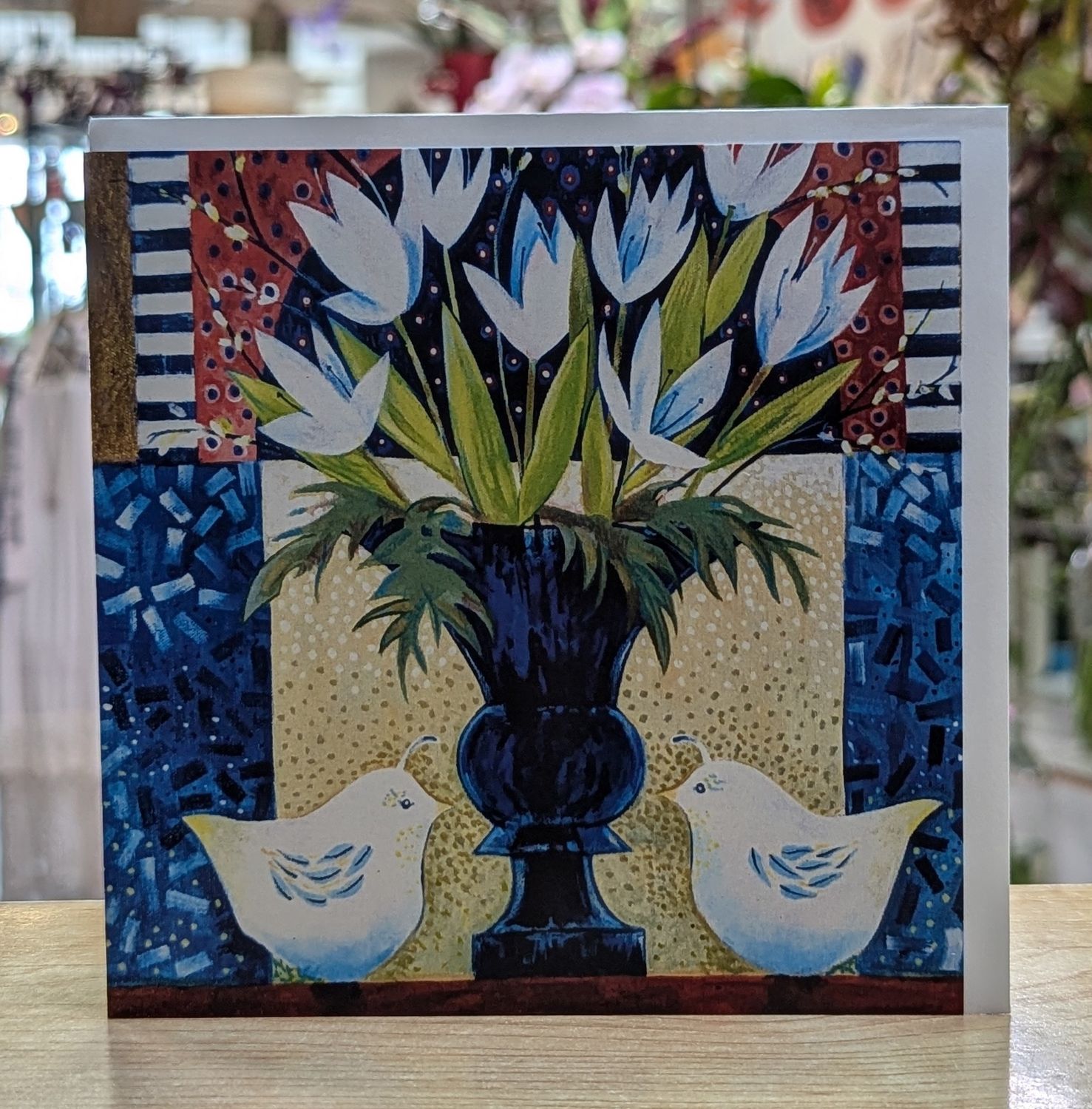 White Quails Card