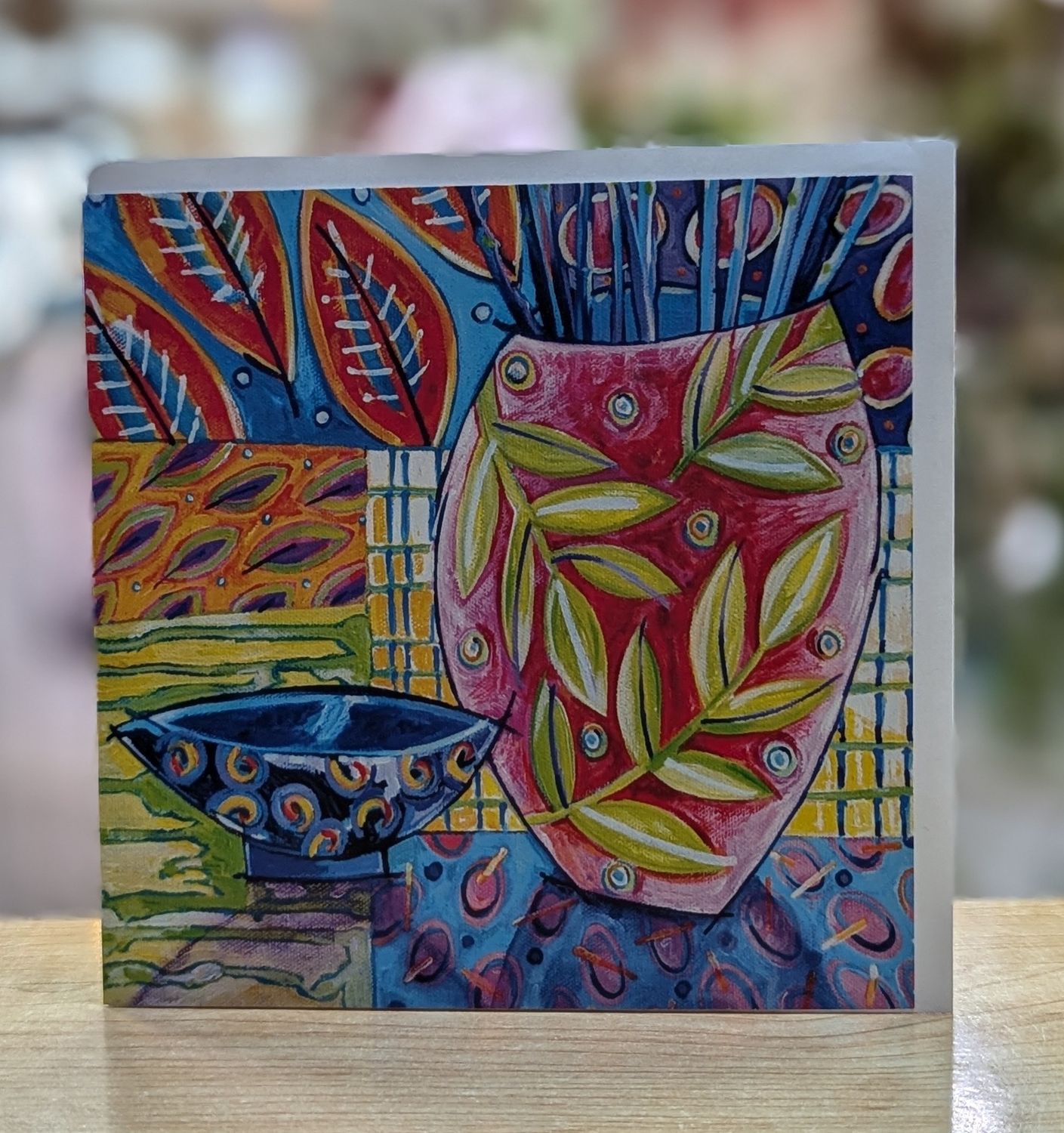 Blue Bowl Card