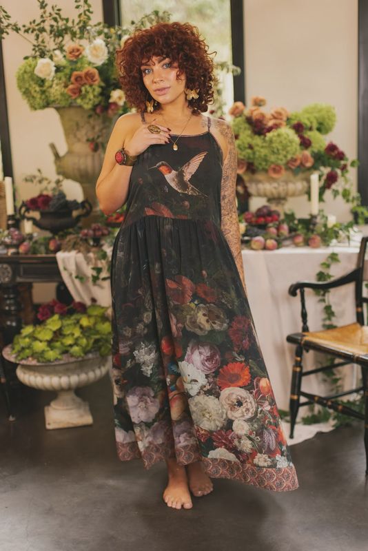 Flight of Fancy Boheme Slip Dress