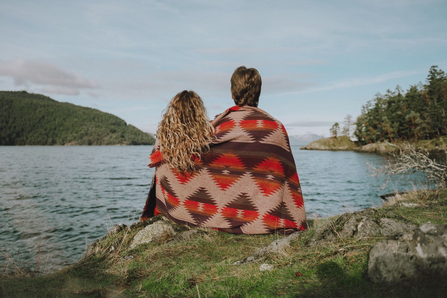 Sunset Tofino Beach Blanket